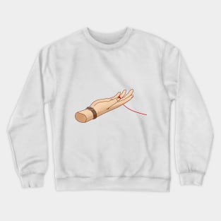 Couples Hand Man Crewneck Sweatshirt